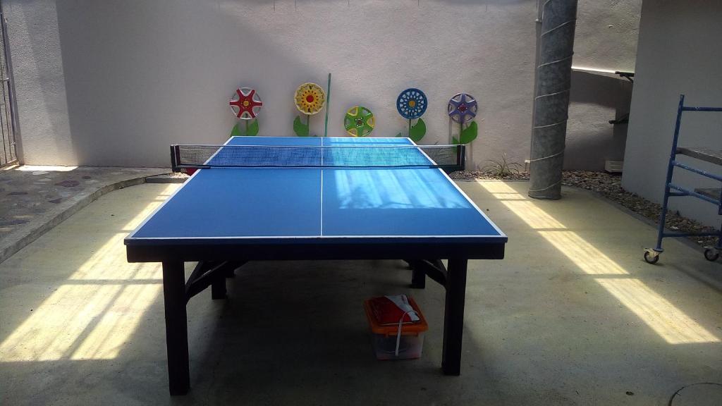 Stolní tenis v ubytování Rainbow Village nebo okolí
