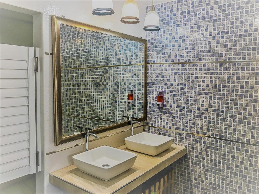 Koupelna v ubytování Bangkok Saran Poshtel