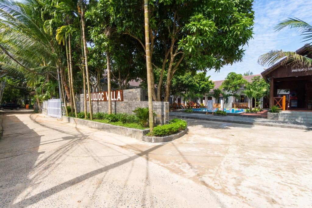 Zahrada ubytování Phu Quoc Villa