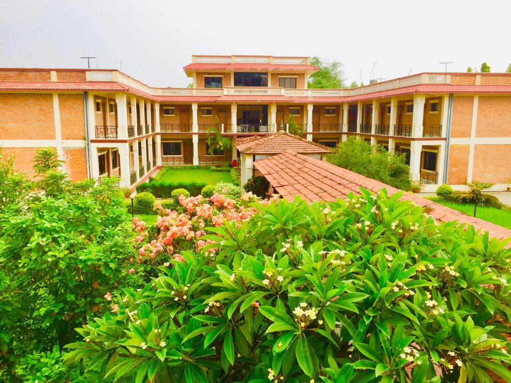 Zahrada ubytování sakya guest house