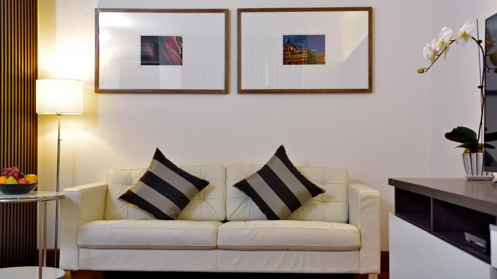 Posezení v ubytování Residence26