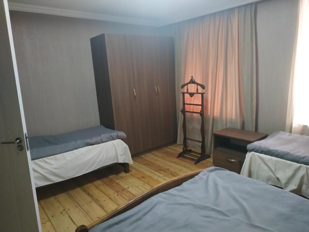 Postel nebo postele na pokoji v ubytování Mount Guest