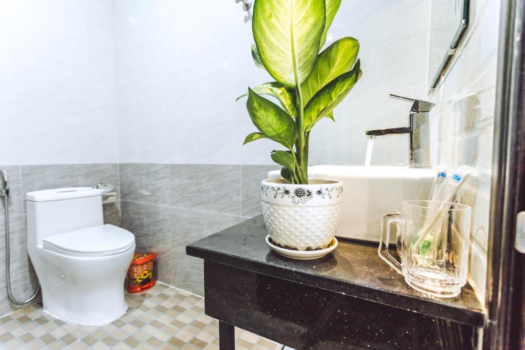 Koupelna v ubytování Vip House Hoi An Homestay