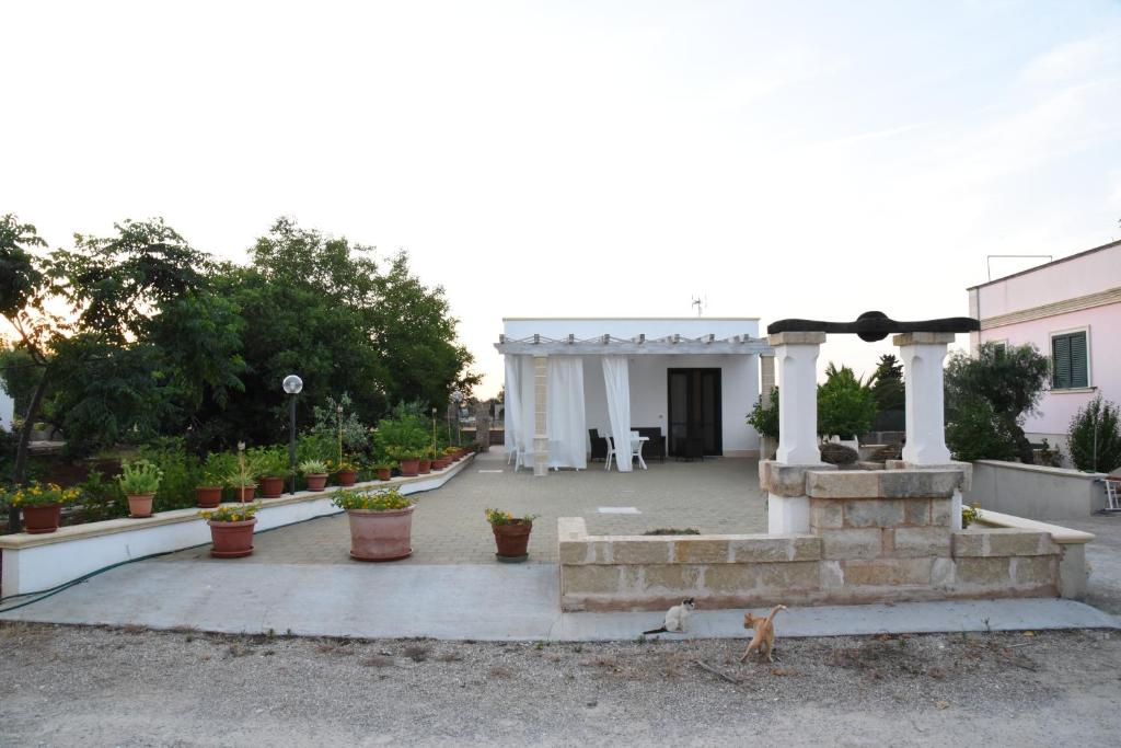 Zahrada ubytování B&B Nonna Teresa