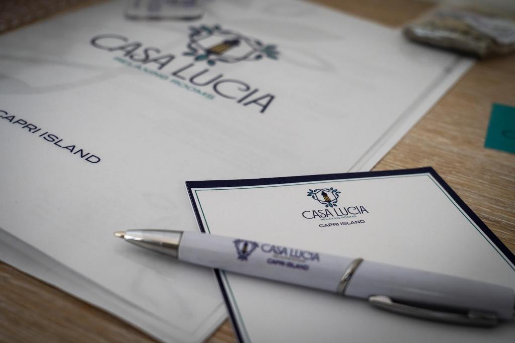Certifikát, hodnocení, plakát nebo jiný dokument vystavený v ubytování Casa Lucia Relaxing rooms