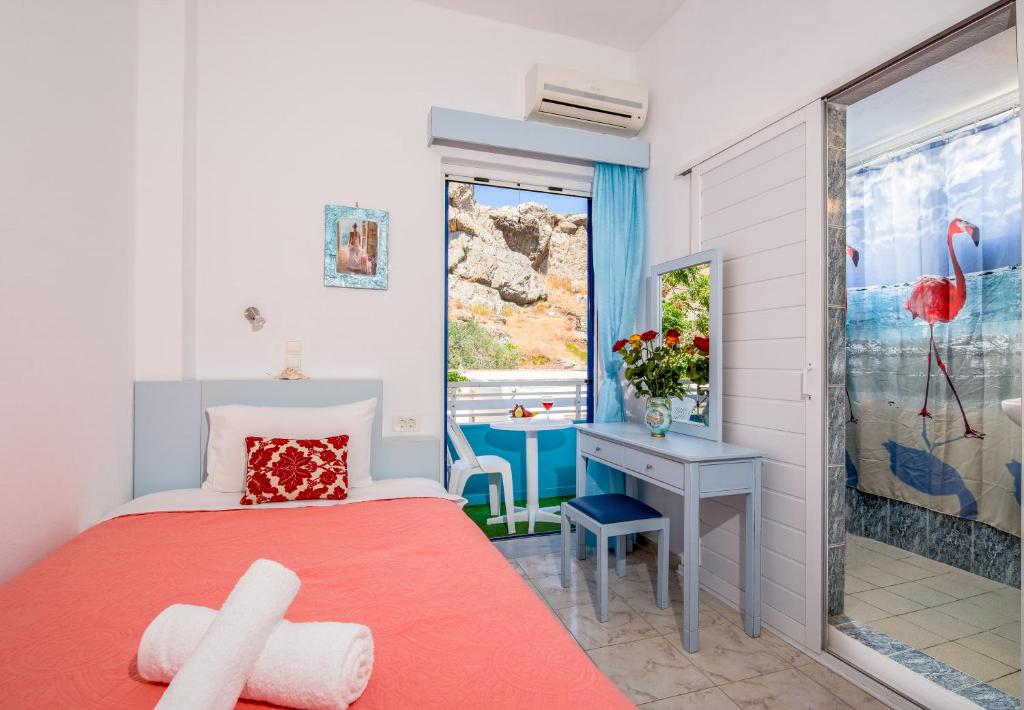 Postel nebo postele na pokoji v ubytování Klima Rooms
