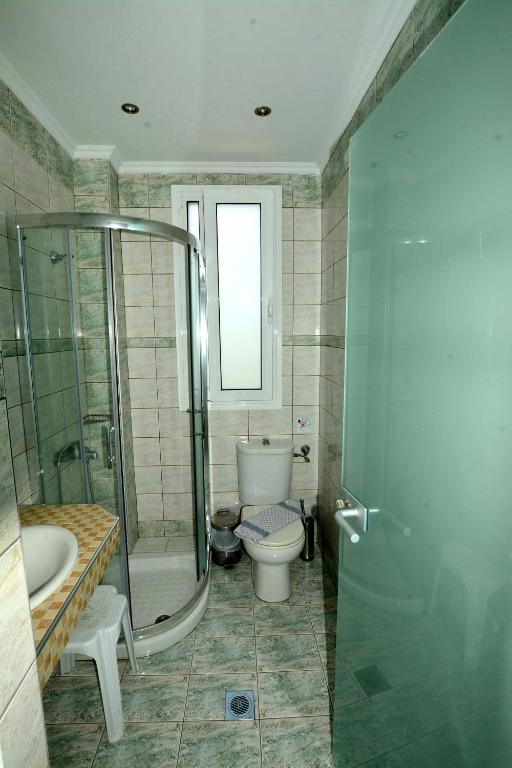 Koupelna v ubytování Villa Eden
