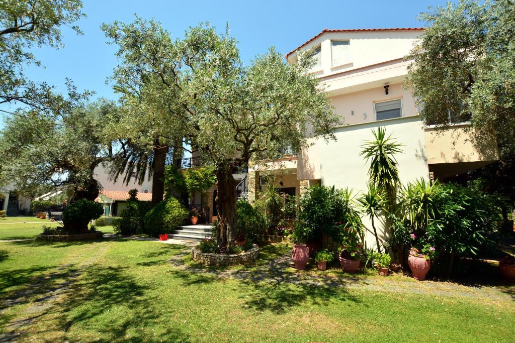 Zahrada ubytování Villa Eden