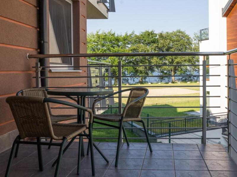 Balkón alebo terasa v ubytovaní Apartament Bosmański