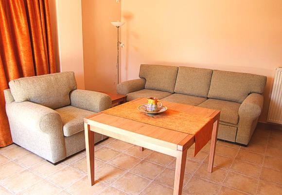 Posezení v ubytování Nadia Apartments