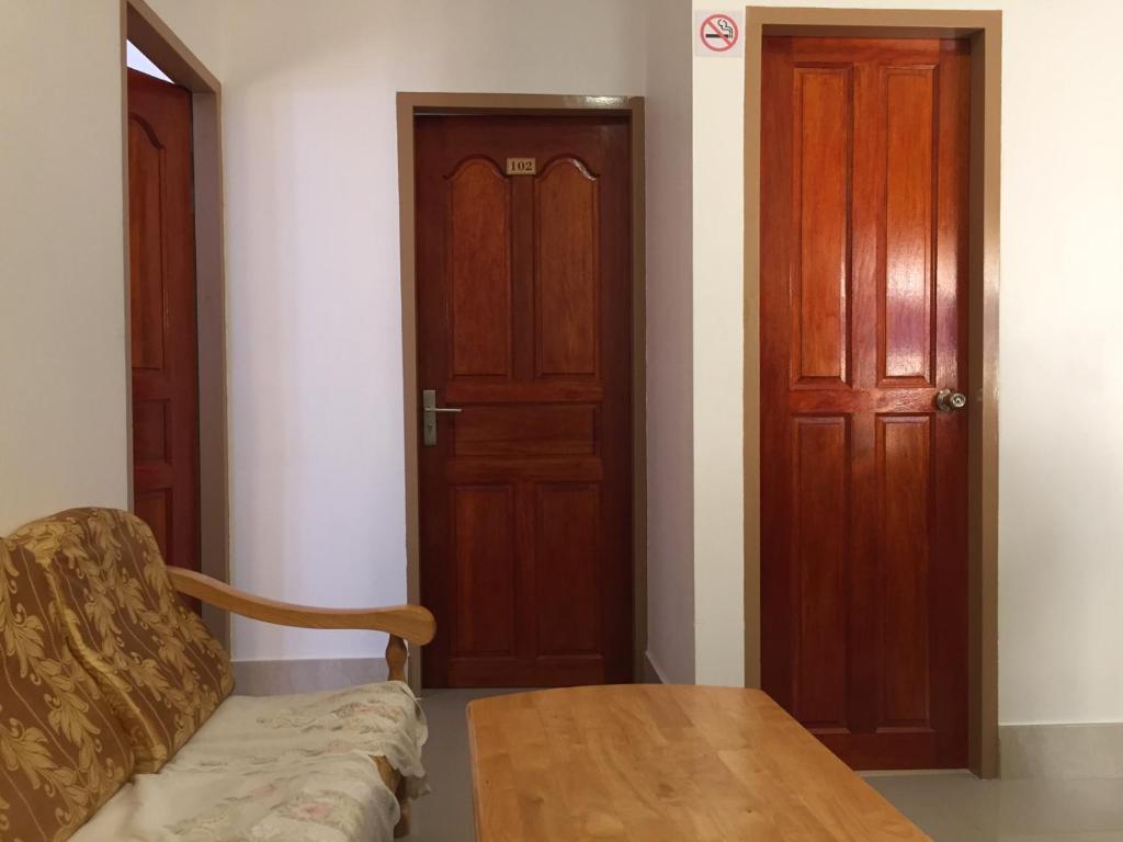 Posezení v ubytování Moodhumaa Inn