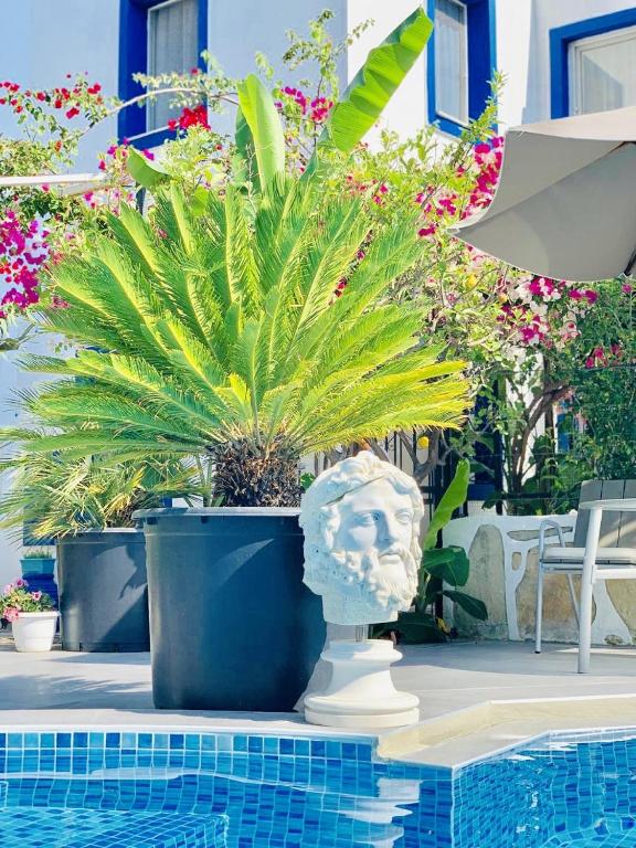 Bazén v ubytování Artunc Hotel Bodrum nebo v jeho okolí