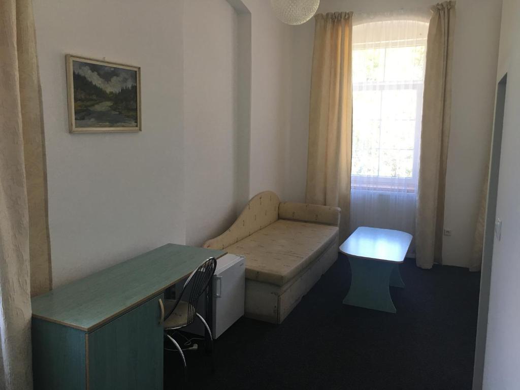 Posezení v ubytování Pension Milštejn
