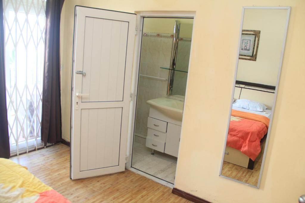 Postel nebo postele na pokoji v ubytování Egret Cove