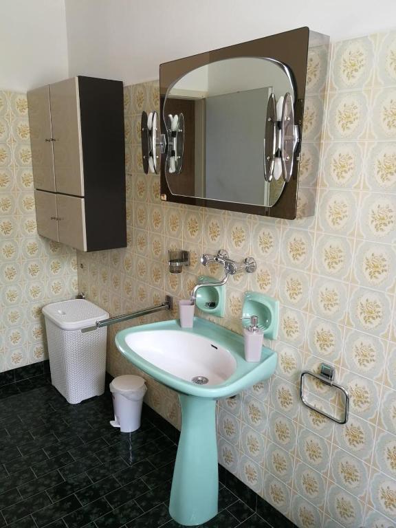 Um banheiro em Apartman Buky