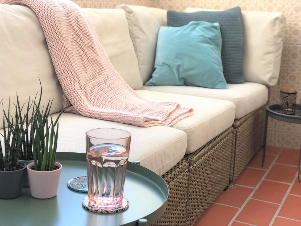 Część wypoczynkowa w obiekcie La Tierra Sur apartment Malaga Center