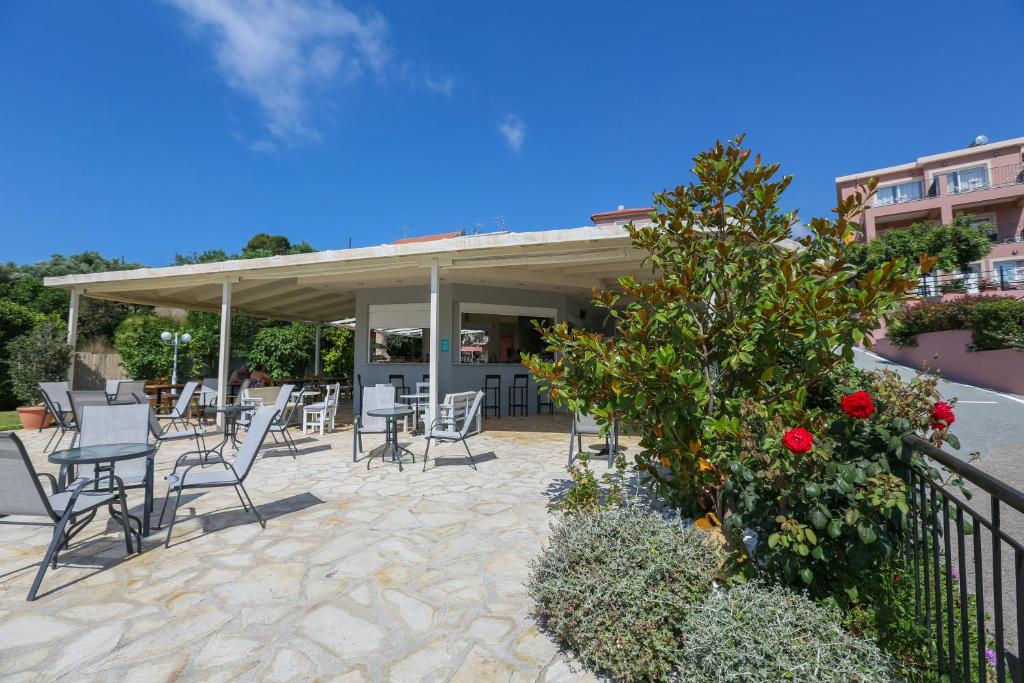 Zahrada ubytování Pelagos Apartments