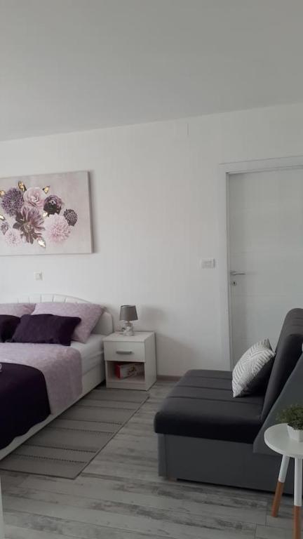 Posezení v ubytování Apartman Lidija