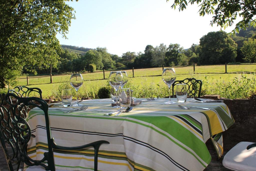 Zahrada ubytování Auberge du Val d'Aisne