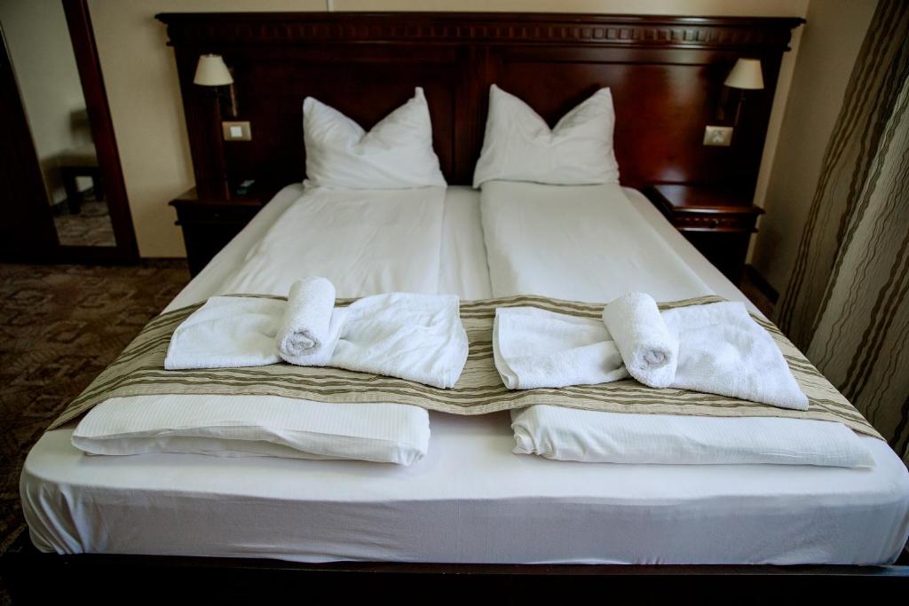 Postel nebo postele na pokoji v ubytování Giandra Resort