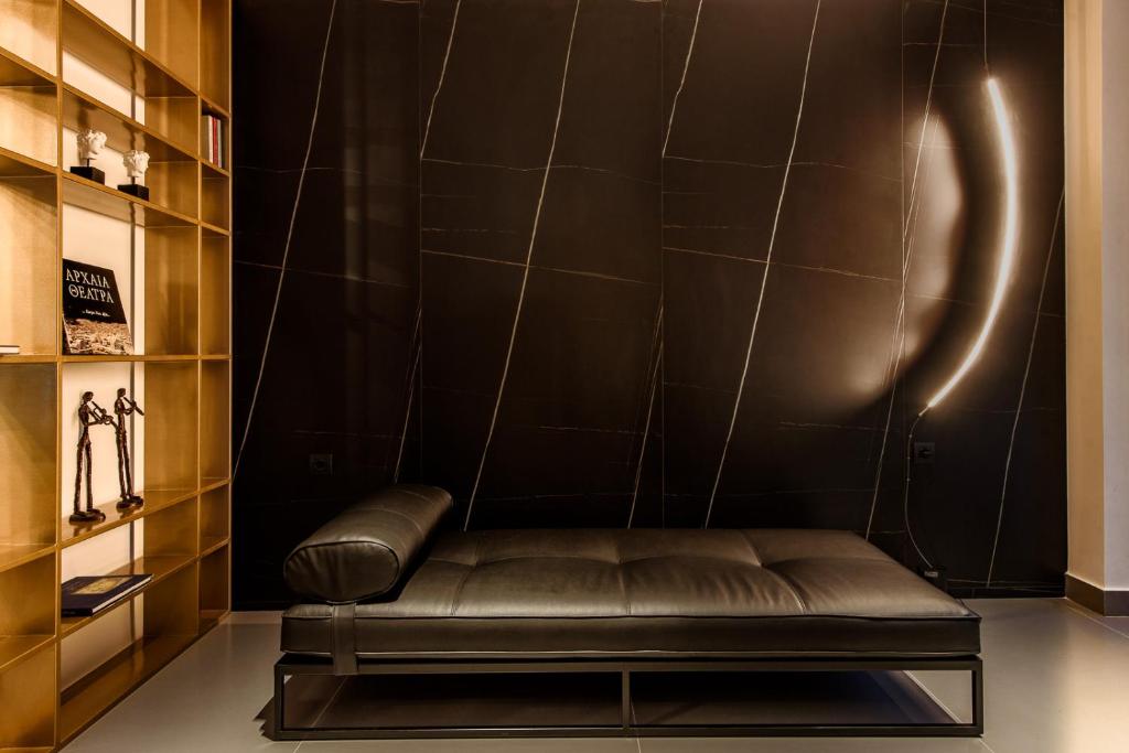 Posezení v ubytování DOM Boutique Hotel