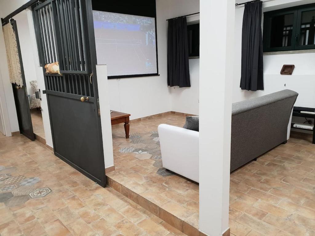 Kuchyň nebo kuchyňský kout v ubytování Suite le Scuderie a "le Moline" vita in fattoria