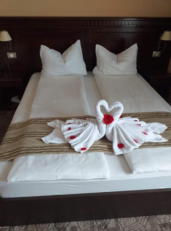 Postel nebo postele na pokoji v ubytování Giandra Resort