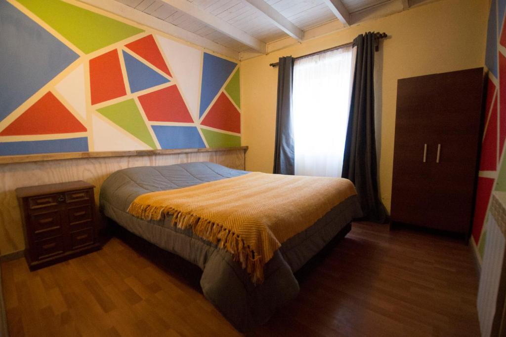 Krevet ili kreveti u jedinici u okviru objekta Duub Hostel