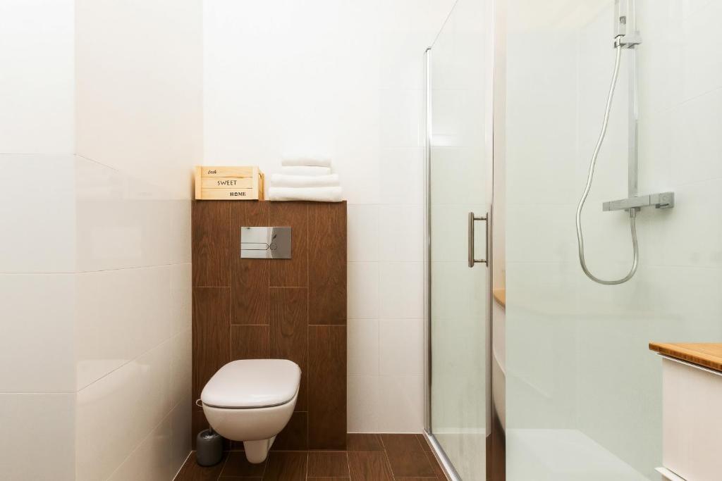 Kúpeľňa v ubytovaní Apartments Zajezdnia Wrzeszcz Gdańsk Grudziądzka by Noclegi Renters