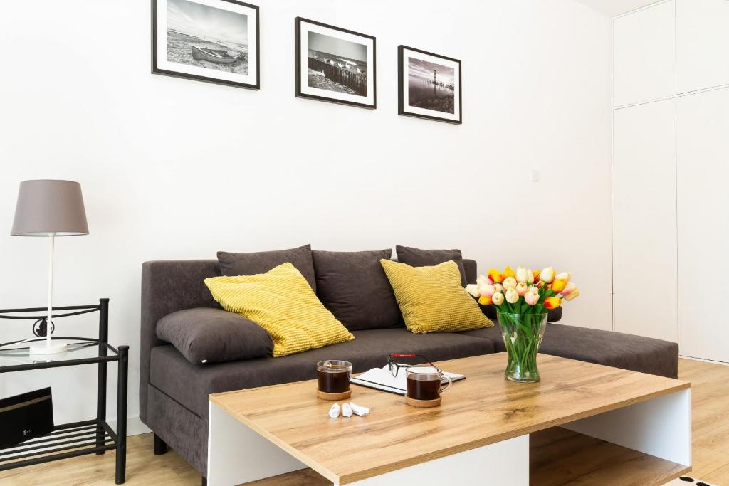 Posedenie v ubytovaní Apartments Zajezdnia Wrzeszcz Gdańsk Grudziądzka by Noclegi Renters