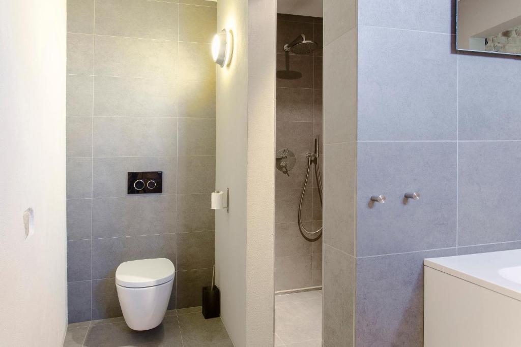 Koupelna v ubytování Agriturismo Unico Senso