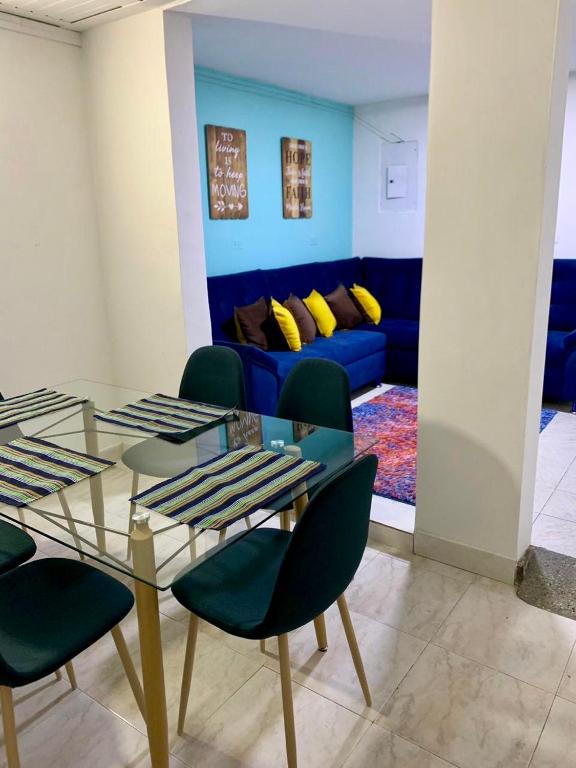 Posezení v ubytování Aloha Hostel