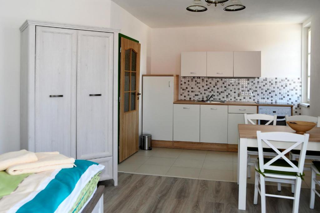 Kuchnia lub aneks kuchenny w obiekcie Penzion-apartmán Souček