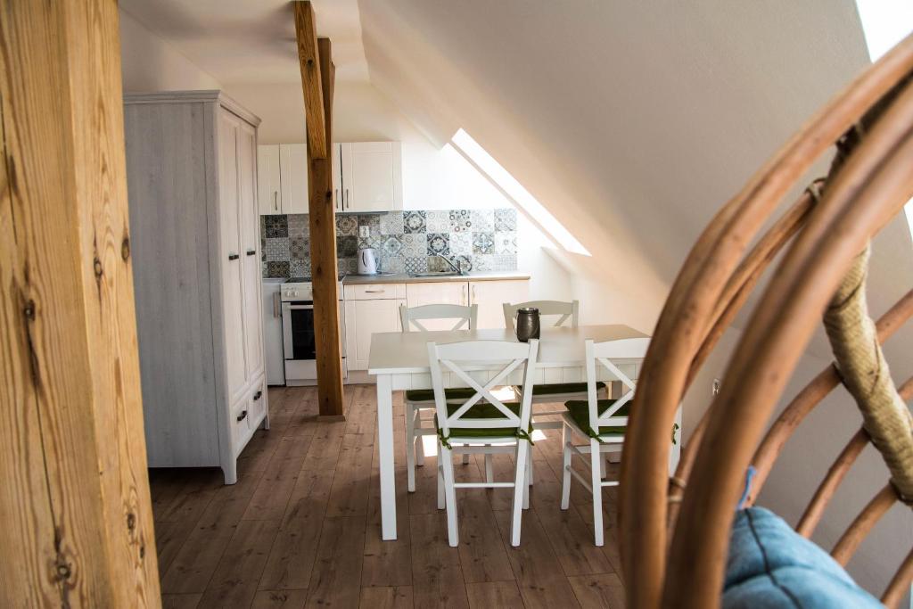 Kuchnia lub aneks kuchenny w obiekcie Penzion-apartmán Souček