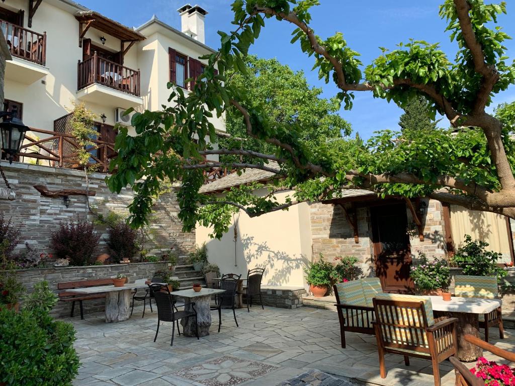 Zahrada ubytování Iliovolo Guesthouse