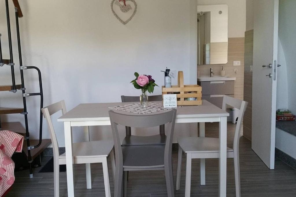 Kuchyň nebo kuchyňský kout v ubytování piccolo casale a "le Moline" in una vera fattoria