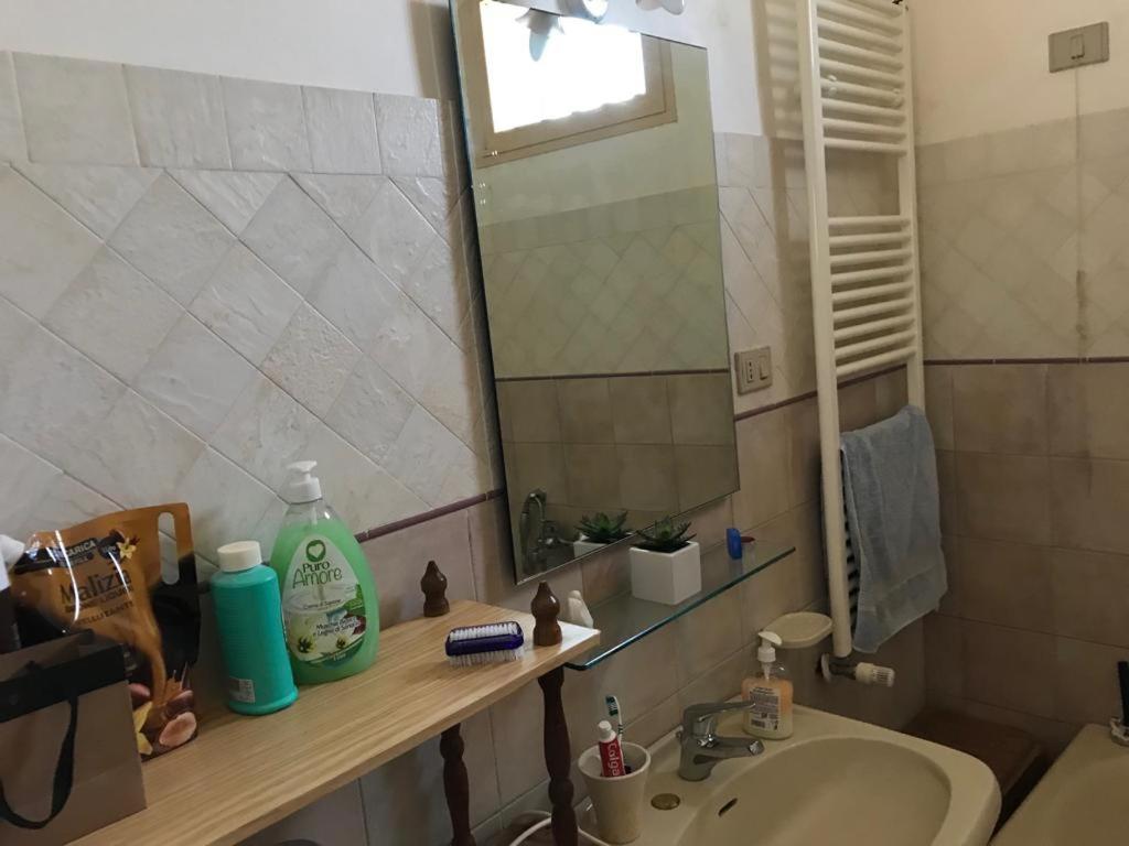 Koupelna v ubytování Casa delle Fate