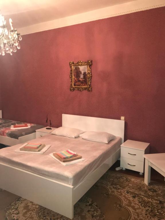 Llit o llits en una habitació de Feride