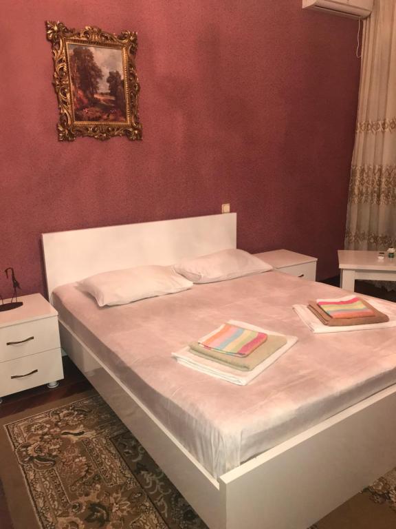 Llit o llits en una habitació de Feride