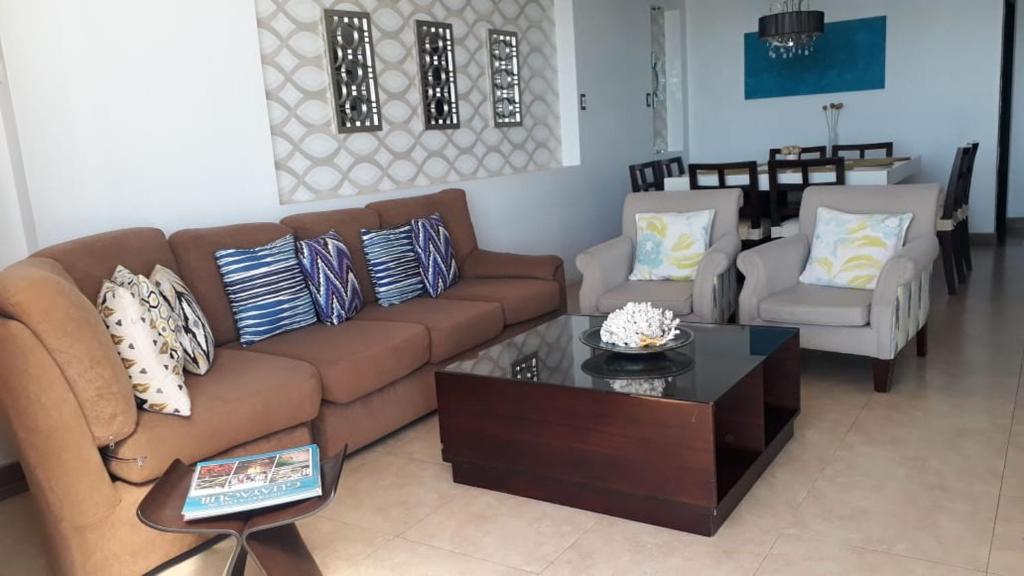 Departamento frente al mar en Manta-Barbasquillo con espectacular vista