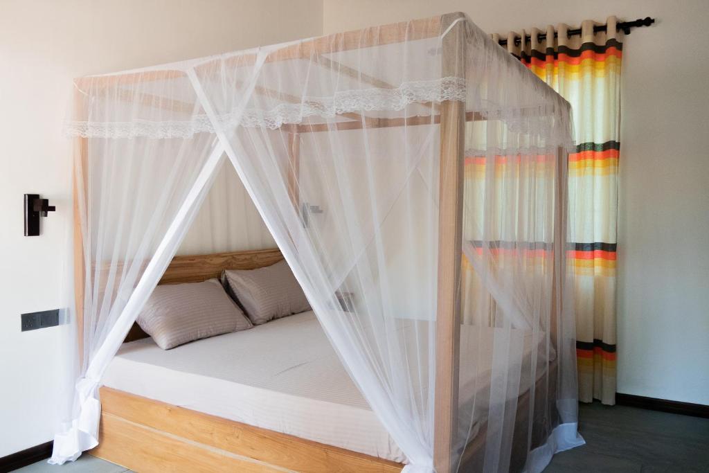 Postel nebo postele na pokoji v ubytování Hilltop House