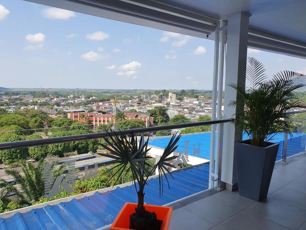 Un balcón o terraza de HOTEL A1 EXPRESS