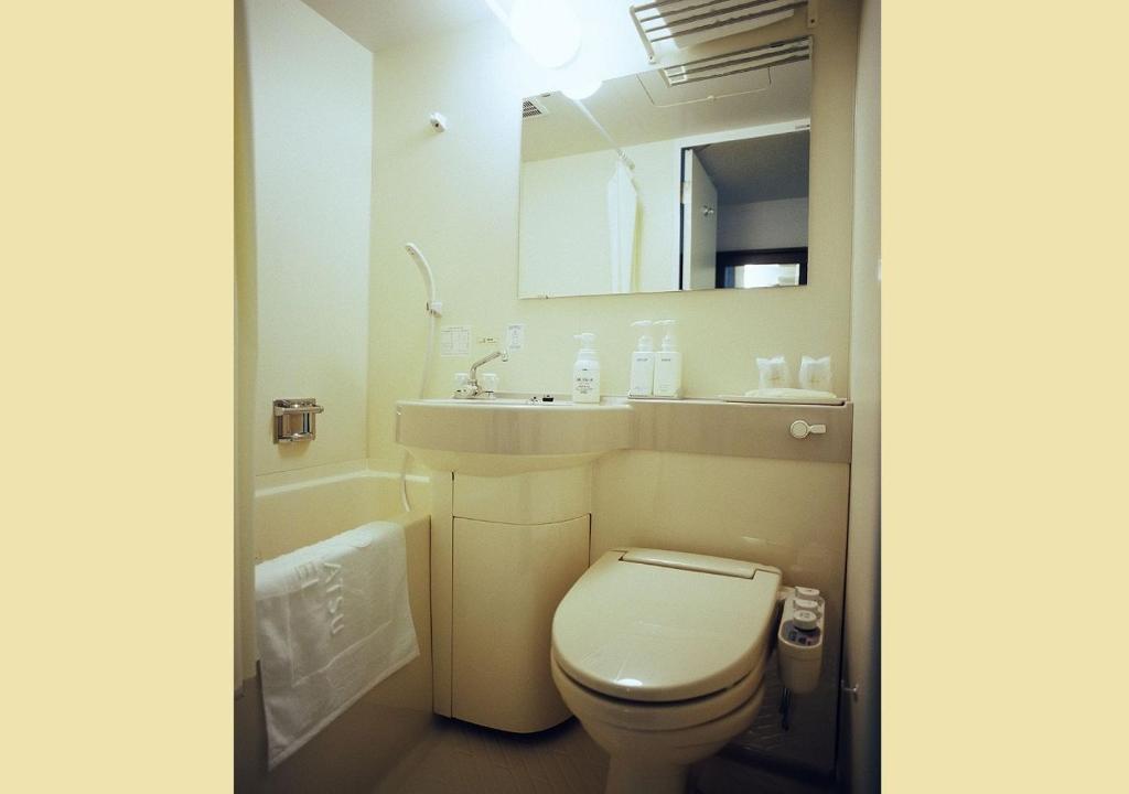 Koupelna v ubytování Hamamatsu Hotel