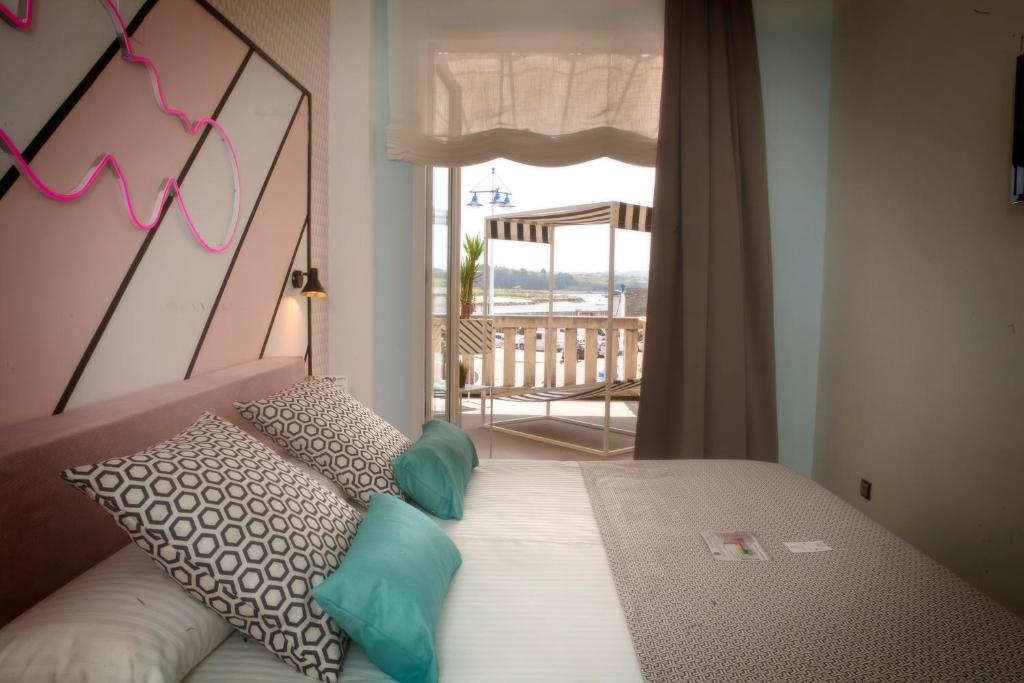 Posteľ alebo postele v izbe v ubytovaní Amita Hotel Boutique "Only adults"
