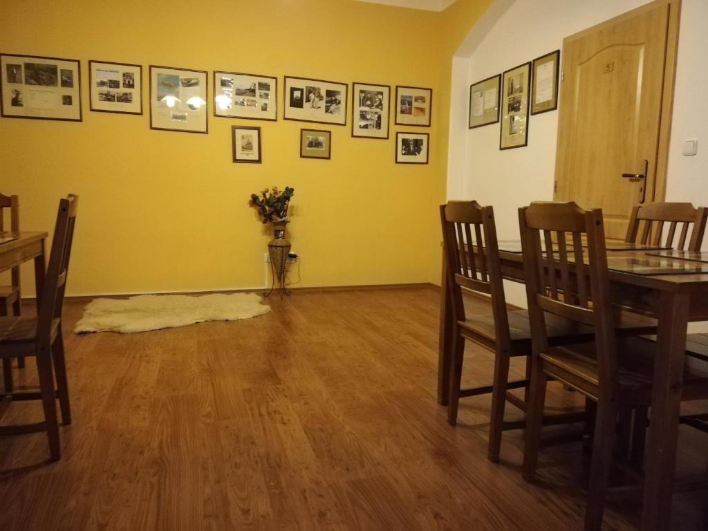Posezení v ubytování Pension U kostela