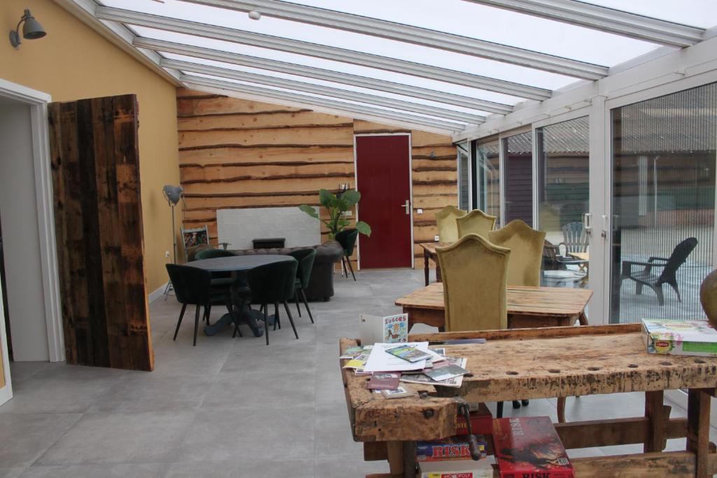 Restaurace v ubytování B&B de Sfeerhoeve