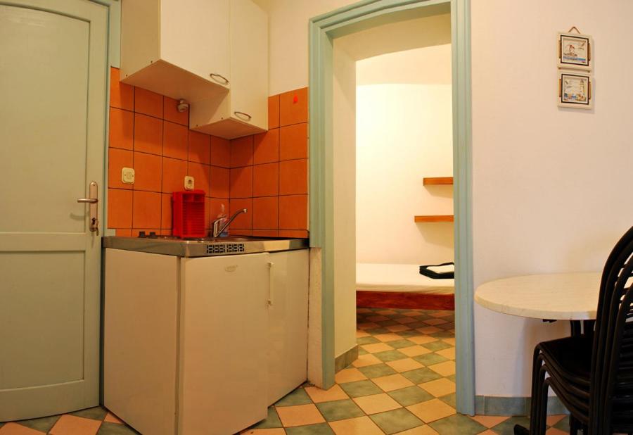 Kuchyň nebo kuchyňský kout v ubytování Apartments Martina Brist