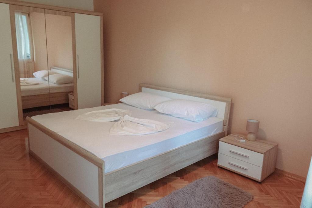Postel nebo postele na pokoji v ubytování Apartment Dream of Split