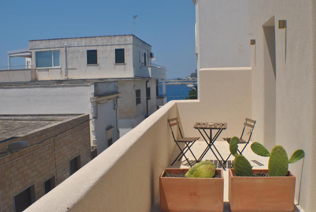Balkón nebo terasa v ubytování La Naca sul Mare - Suite