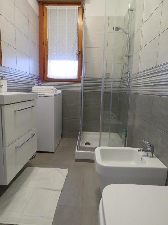 Koupelna v ubytování Assago Forum Apartment